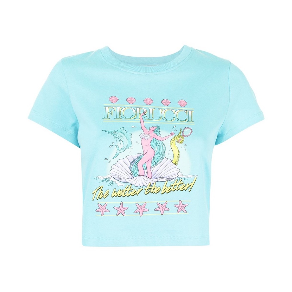 fiorucci the wetter the better t shirt